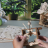 3D Wooden Butterfly Music Box Puzzle Kit