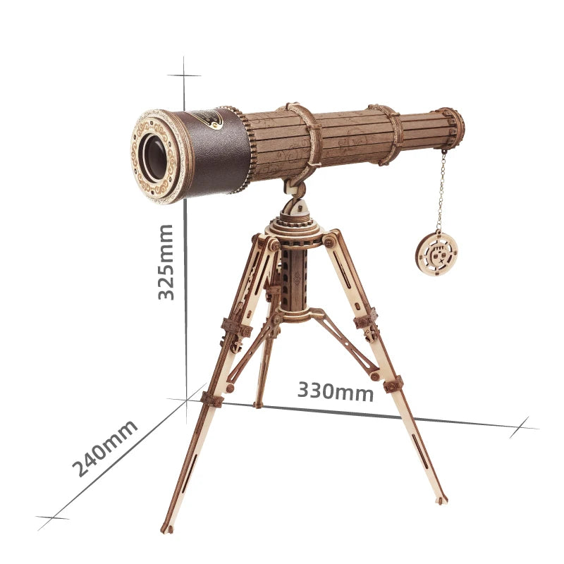 Monocular Telescope 3D Wooden Puzzle