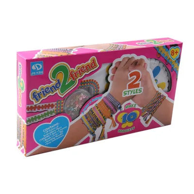 Girls DIY Bracelet Making Kit – Creative Jewelry Craft Set