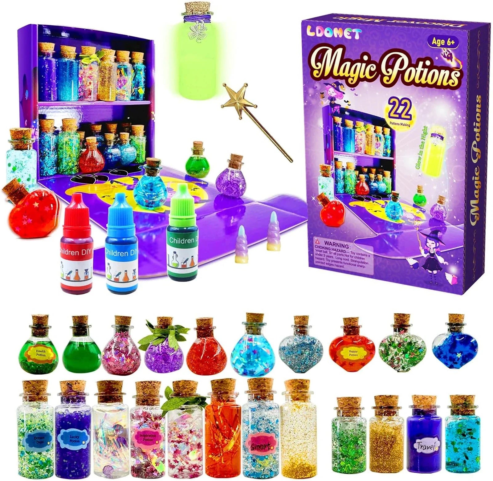 DIY Fairy Magic Potions Kit