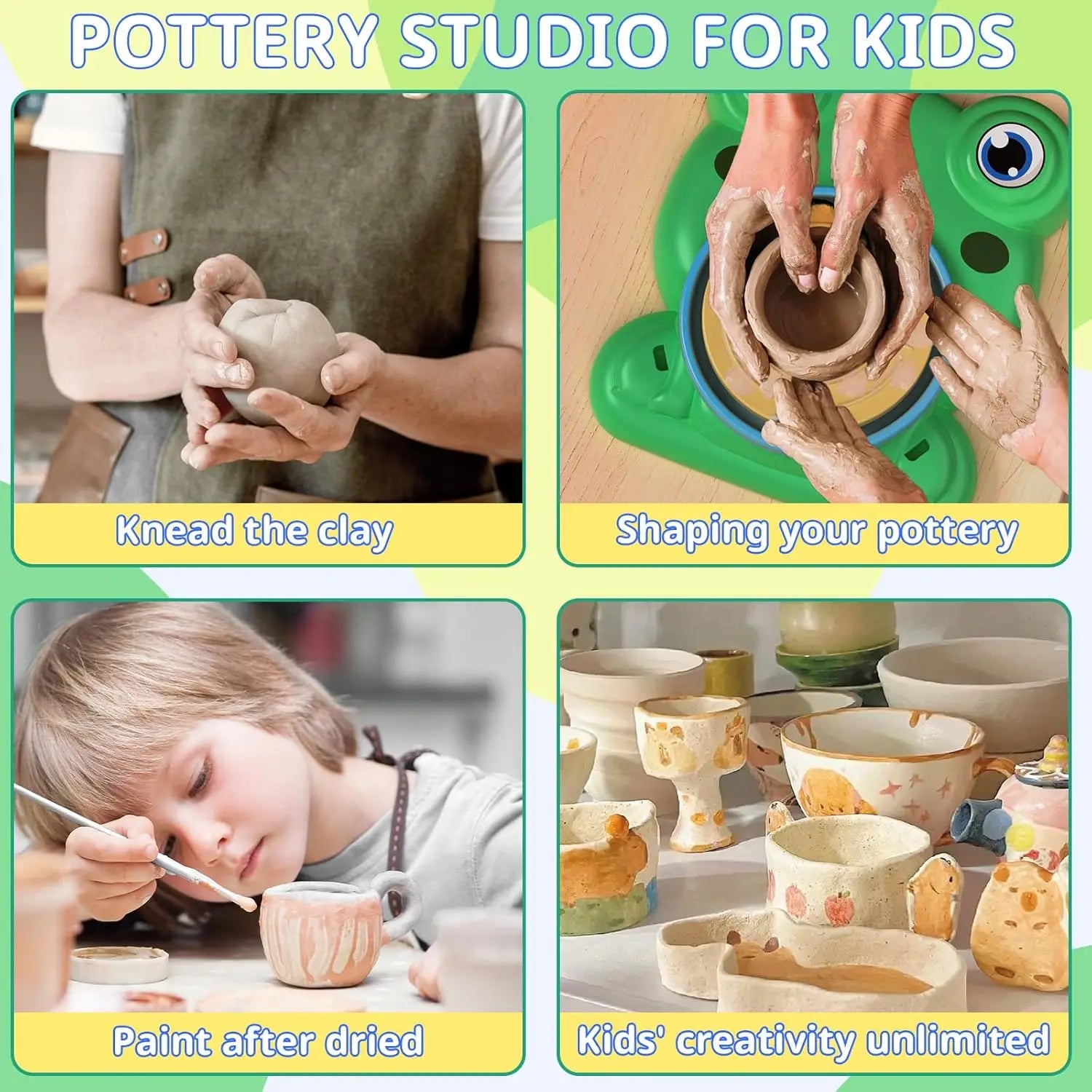 Pottery Wheel Toy for Kids