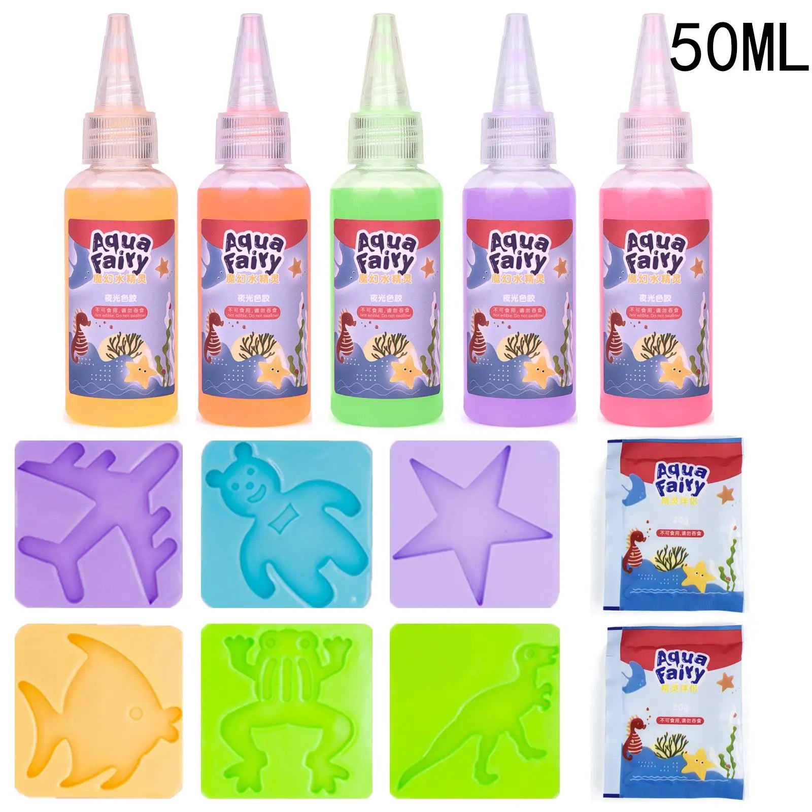 3D Aqua Fairy Gel Toy Kit