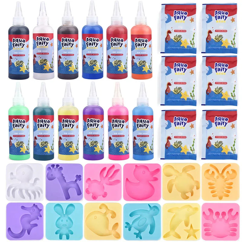 3D Aqua Fairy Gel Toy Kit