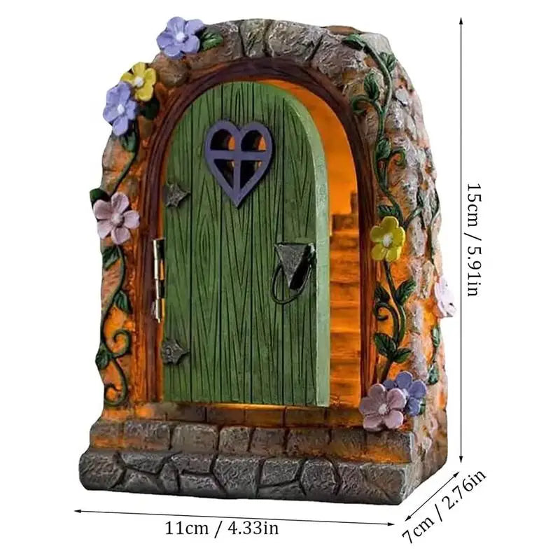 Fairy Garden Door Resin
