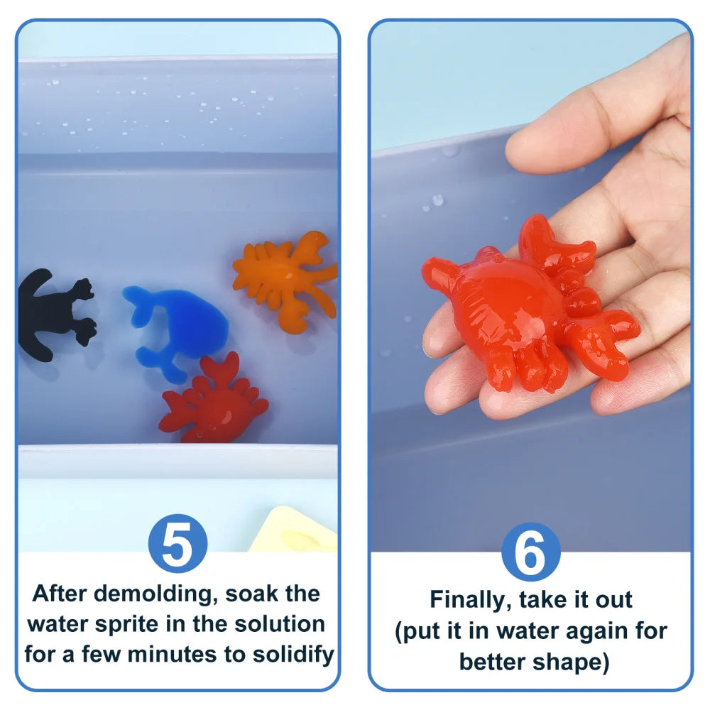 3D Aqua Fairy Gel Toy Kit