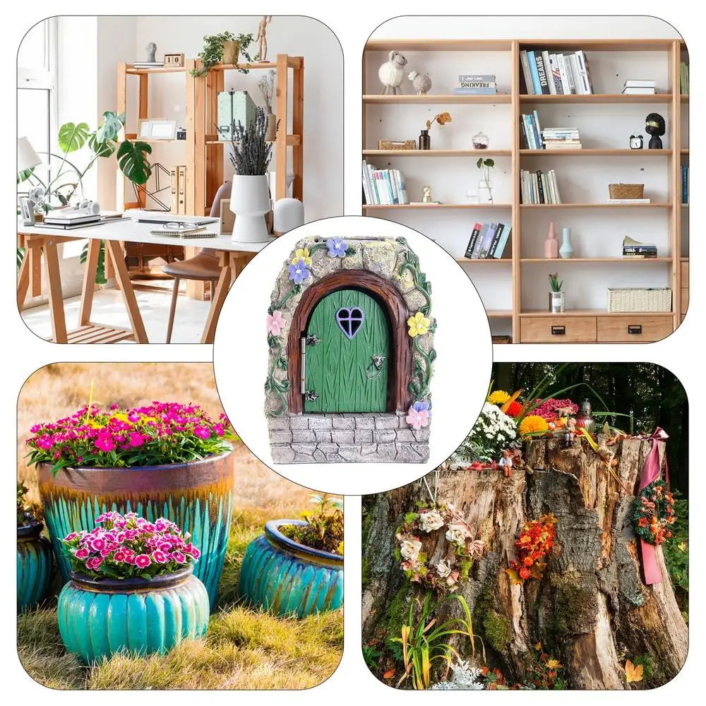 Fairy Garden Door Resin