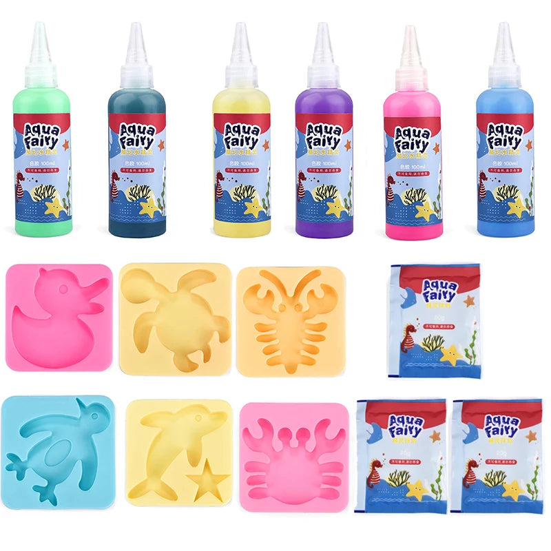 3D Aqua Fairy Gel Toy Kit