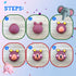 Polymer Clay Blocks Kit – Oven-Bake Modeling Set for Kids & Beginners