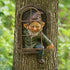 Creative Garden Statue Elf "Go Out Tree"