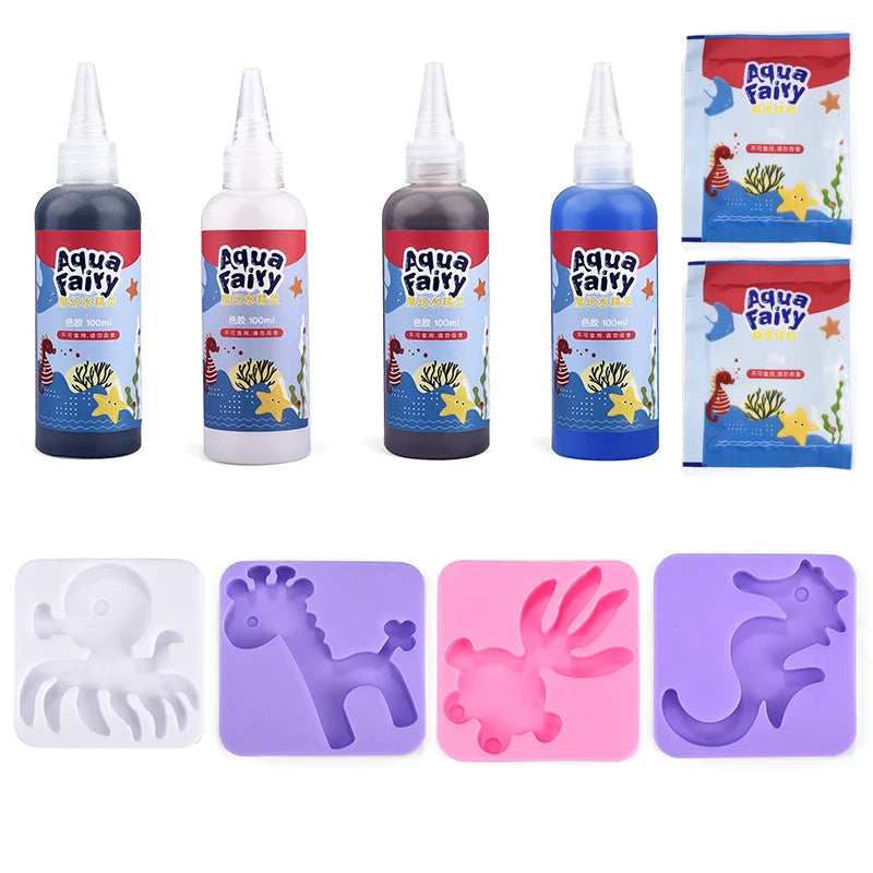 3D Aqua Fairy Gel Toy Kit