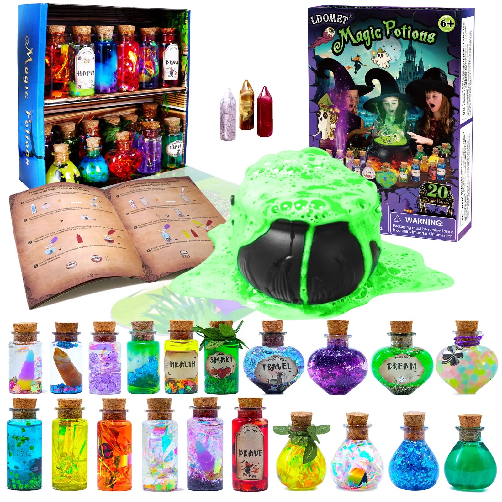 DIY Fairy Magic Potions Kit