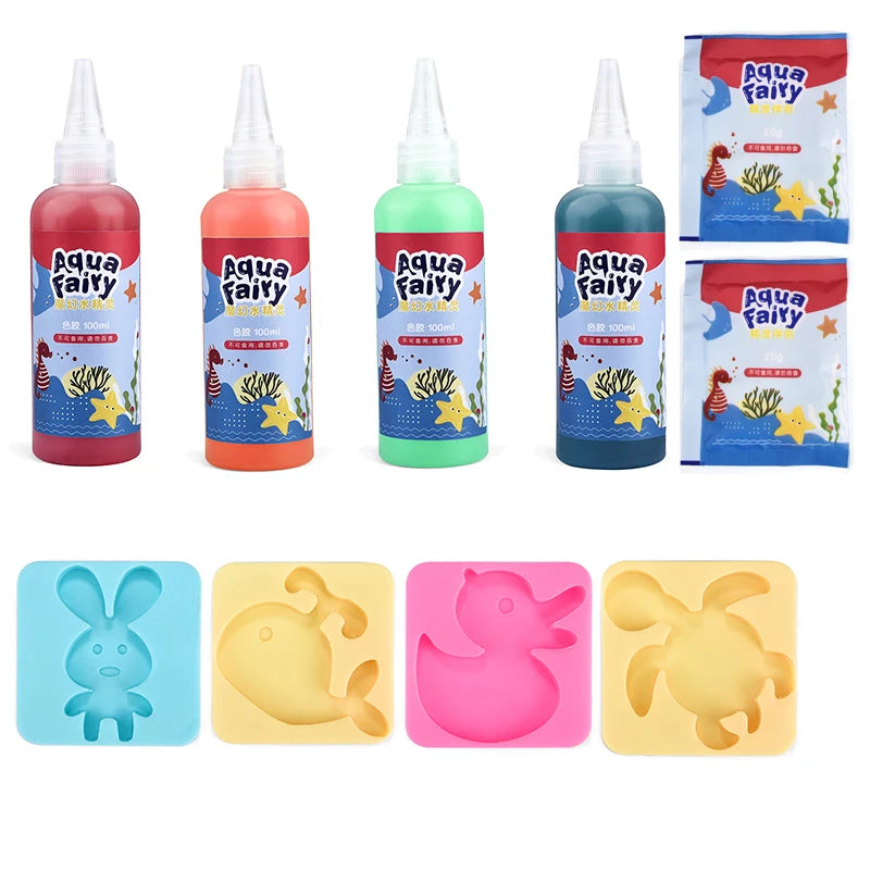 3D Aqua Fairy Gel Toy Kit