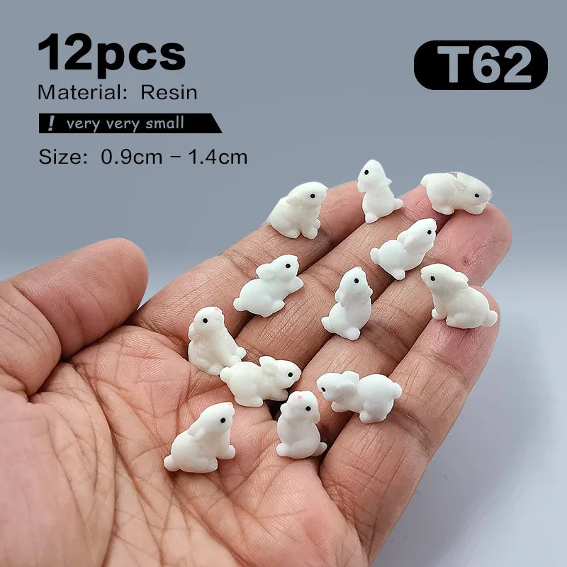Miniature Cute Rabbit Figurine