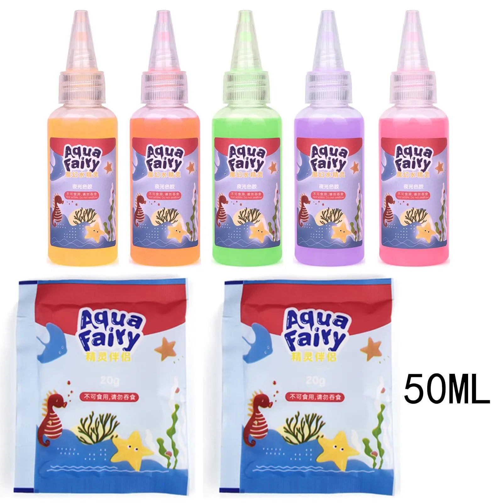 3D Aqua Fairy Gel Toy Kit