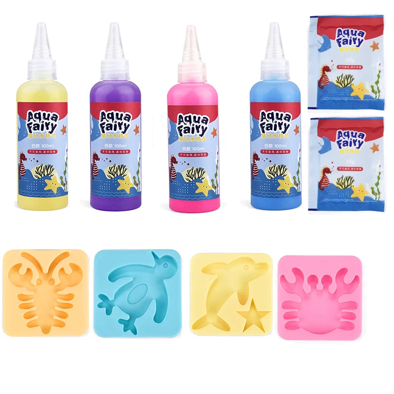 3D Aqua Fairy Gel Toy Kit