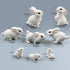 Miniature Cute Rabbit Figurine