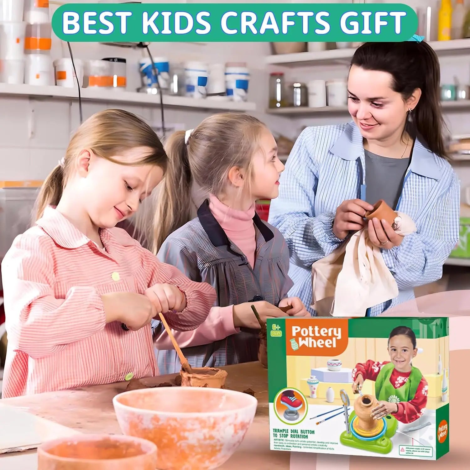 Pottery Wheel Toy for Kids