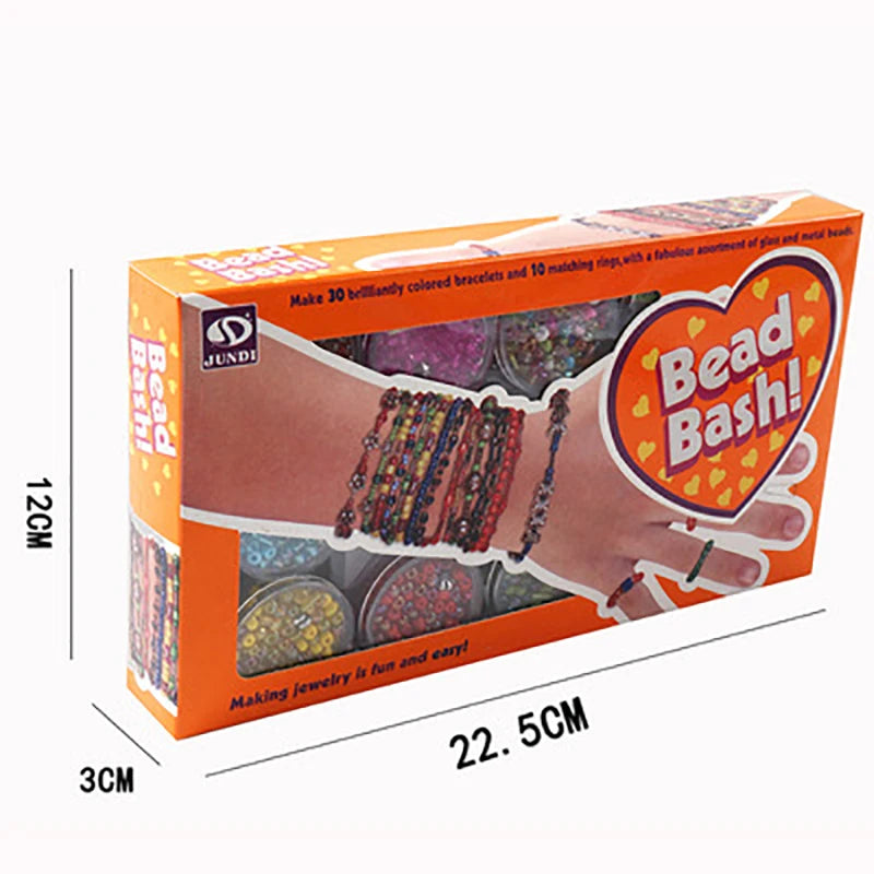 Girls DIY Bracelet Making Kit – Creative Jewelry Craft Set