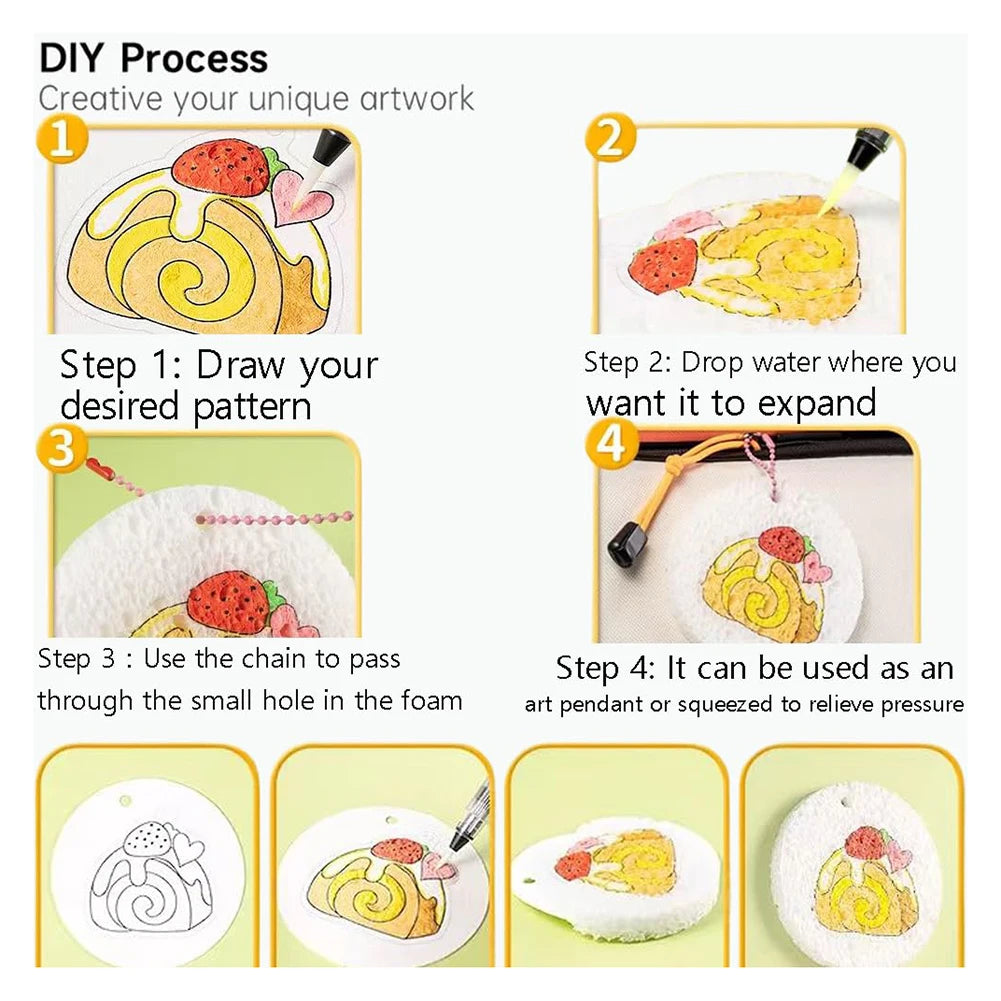 Magic Puffy Paint Kit for Kids