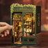 DIY Book Nook Kit – Miniature Dollhouse with Light