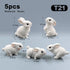 Miniature Cute Rabbit Figurine