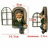Creative Garden Statue Elf "Go Out Tree"