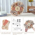 3D Wooden Puzzle Wall Clock